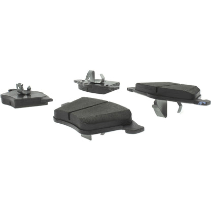 Centric Parts Disc Brake Pad Set Semi-Metallic with Noise Reduction 102.09152