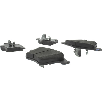 Centric Parts Disc Brake Pad Set Semi-Metallic with Noise Reduction 102.09152