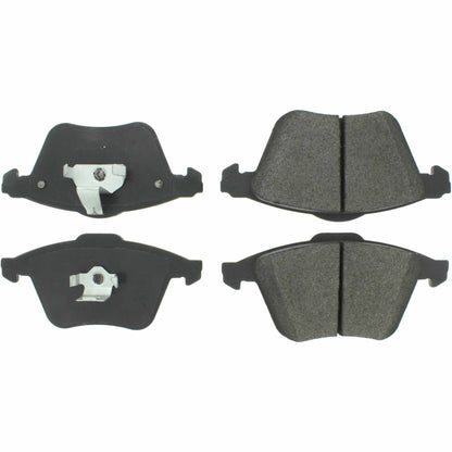 Centric Parts Disc Brake Pad Set Semi-Metallic with Noise Reduction 102.09152