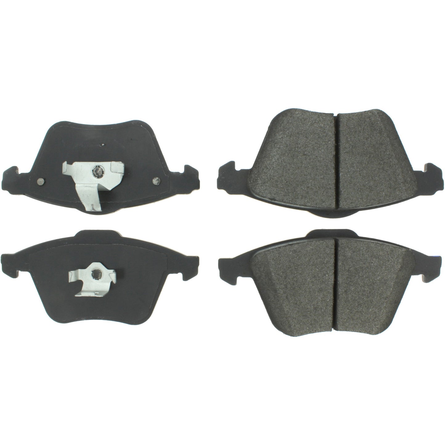 Centric Parts Disc Brake Pad Set Semi-Metallic with Noise Reduction 102.09152