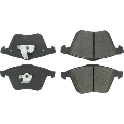 Centric Parts Disc Brake Pad Set Semi-Metallic with Noise Reduction 102.09152