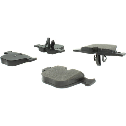 Centric Parts Disc Brake Pad Set Semi-Metallic with Noise Reduction 102.09191