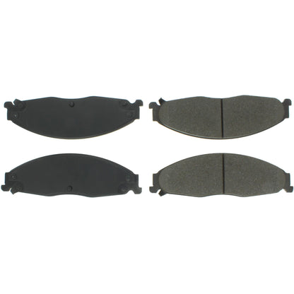 Centric Parts Disc Brake Pad Set with Semi-Metallic compounds 102.09210