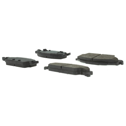 Centric Parts Disc Brake Pad Set Shimmed Semi-Metallic 102.09220