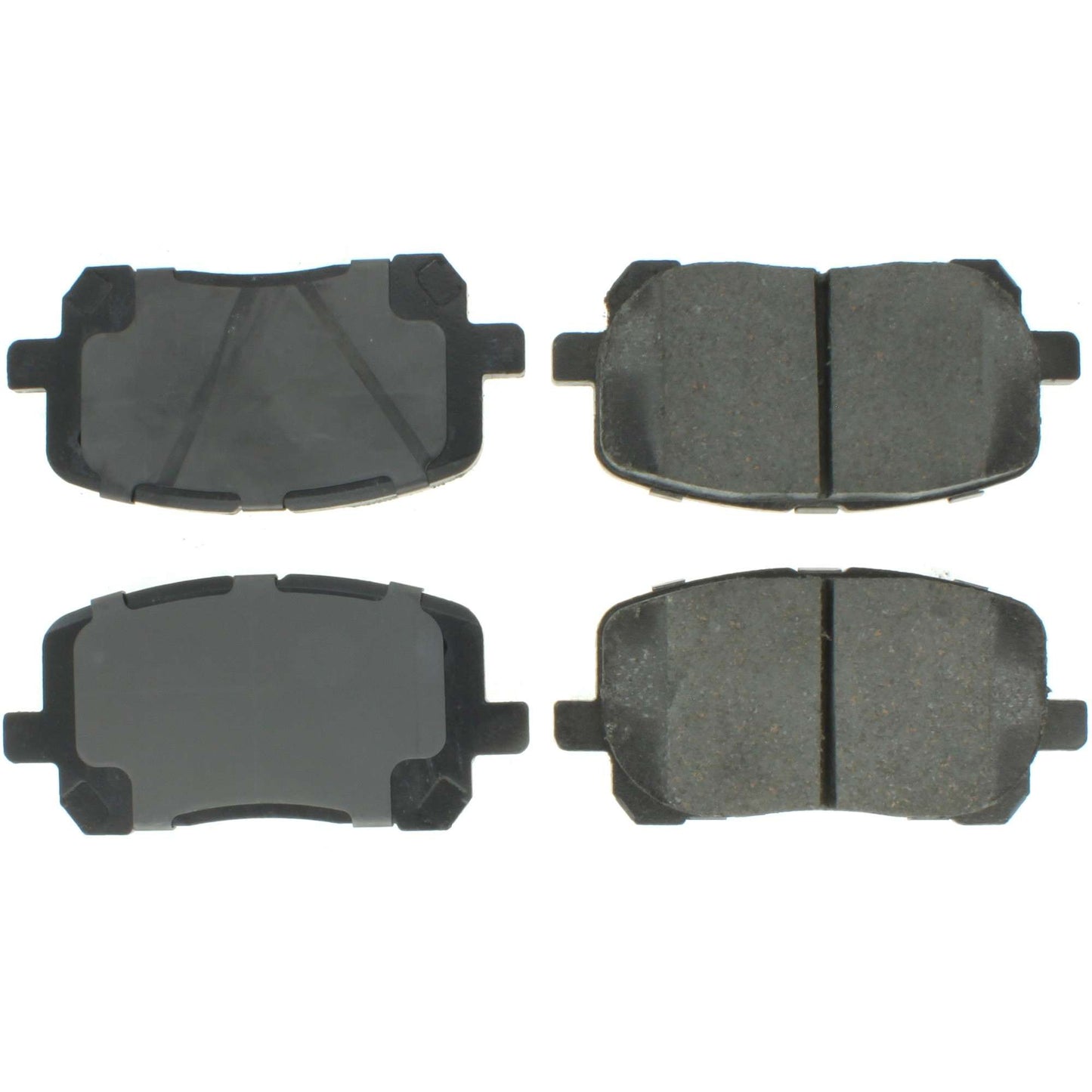 Centric Parts Disc Brake Pad Set with Semi-Metallic compounds 102.09230