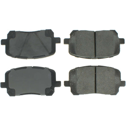 Centric Parts Disc Brake Pad Set with Semi-Metallic compounds 102.09230