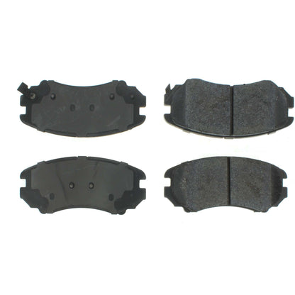 Centric Parts Disc Brake Pad Set with Semi-Metallic compounds 102.09240