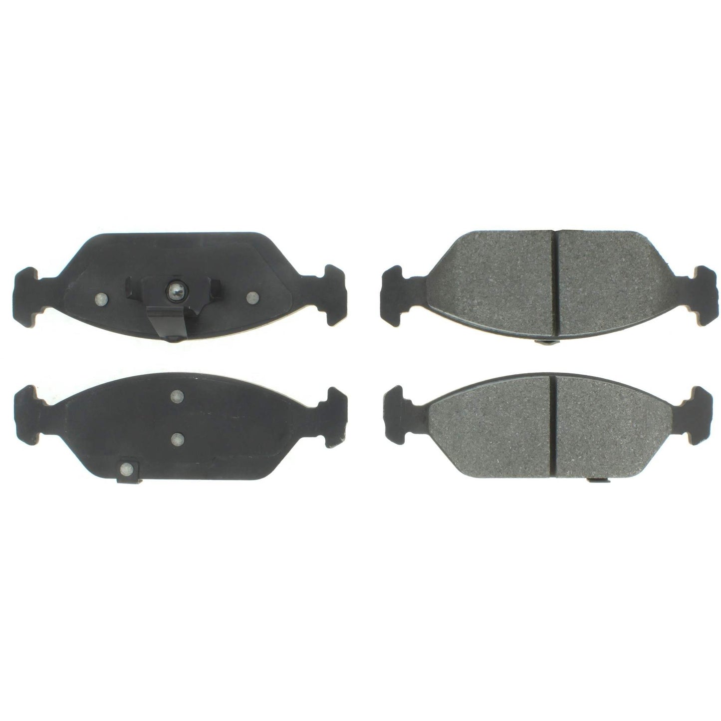 Centric Parts Disc Brake Pad Set Semi-Metallic with Noise Reduction 102.09250
