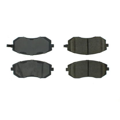 Centric Parts Disc Brake Pad Set with Semi-Metallic compounds for 2020-2025 vehicles 102.09290