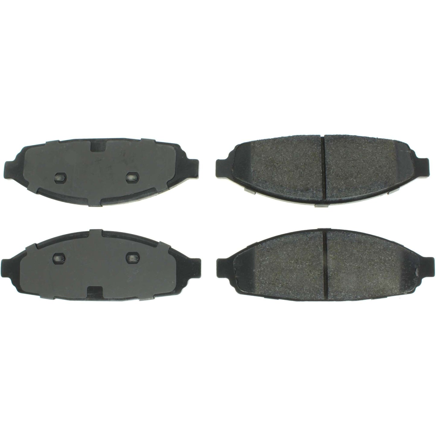 Centric Parts Disc Brake Pad Set with Semi-Metallic compounds 102.09310