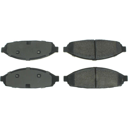 Centric Parts Disc Brake Pad Set with Semi-Metallic compounds 102.09310