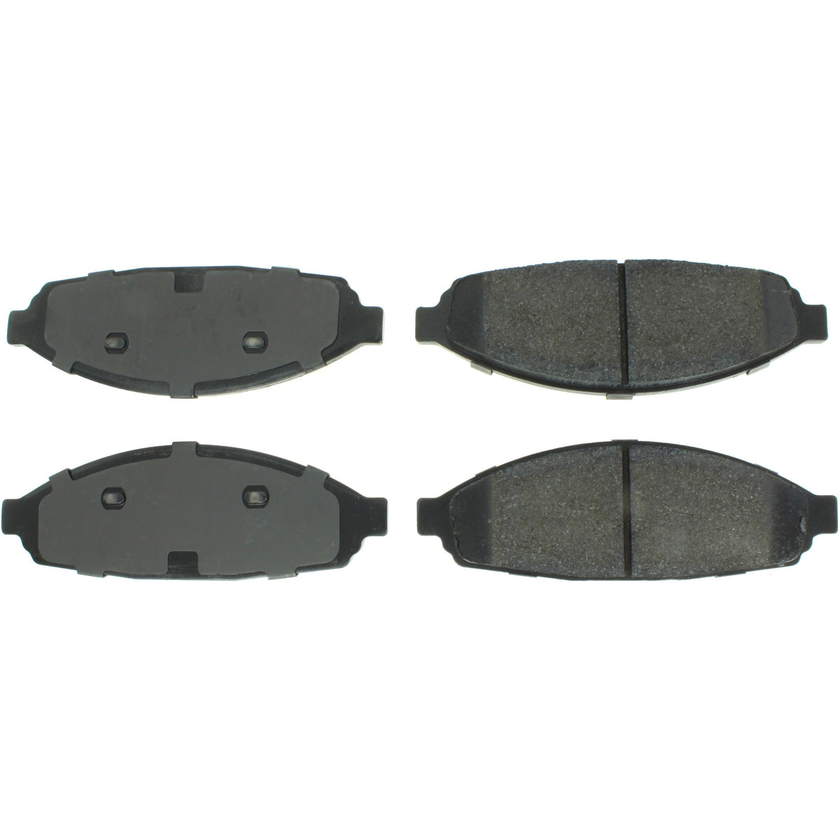 Centric Parts Disc Brake Pad Set with Semi-Metallic compounds 102.09310