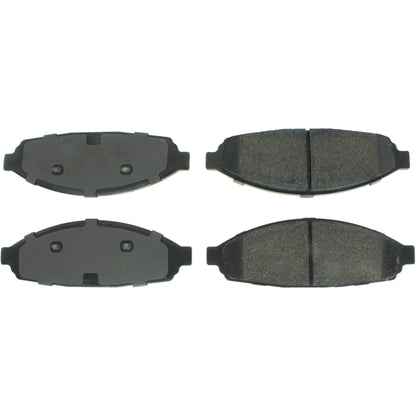 Centric Parts Disc Brake Pad Set with Semi-Metallic compounds 102.09310