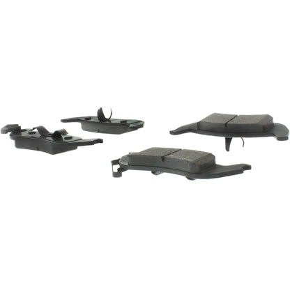 Centric Parts Disc Brake Pad Set Semi-Metallic with Noise Reduction 102.09320