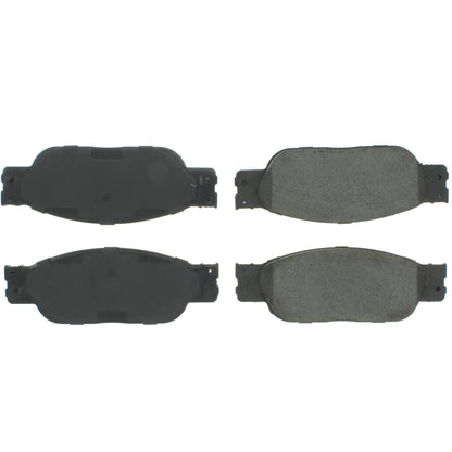 Centric Parts Disc Brake Pad Set with Semi-Metallic compounds 102.09330