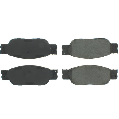Centric Parts Disc Brake Pad Set with Semi-Metallic compounds 102.09330