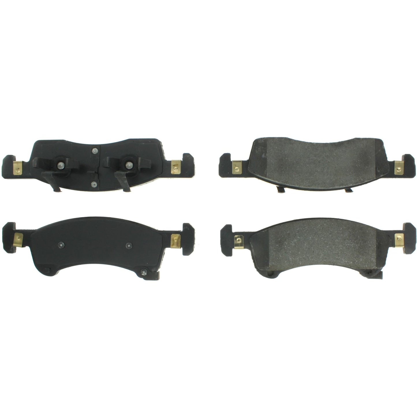 Centric Parts Disc Brake Pad Set with Semi-Metallic compounds 102.09340