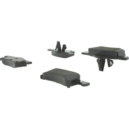 Centric Parts Disc Brake Pad Set with Semi-Metallic compounds 102.09350