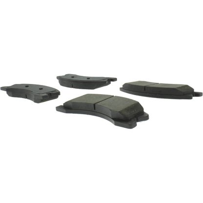 Centric Parts Disc Brake Pad Set with Semi-Metallic compounds 102.09450