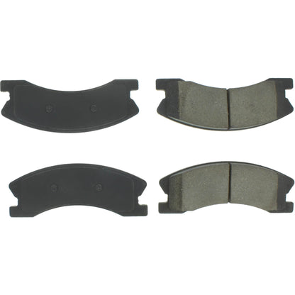 Centric Parts Disc Brake Pad Set with Semi-Metallic compounds 102.09450