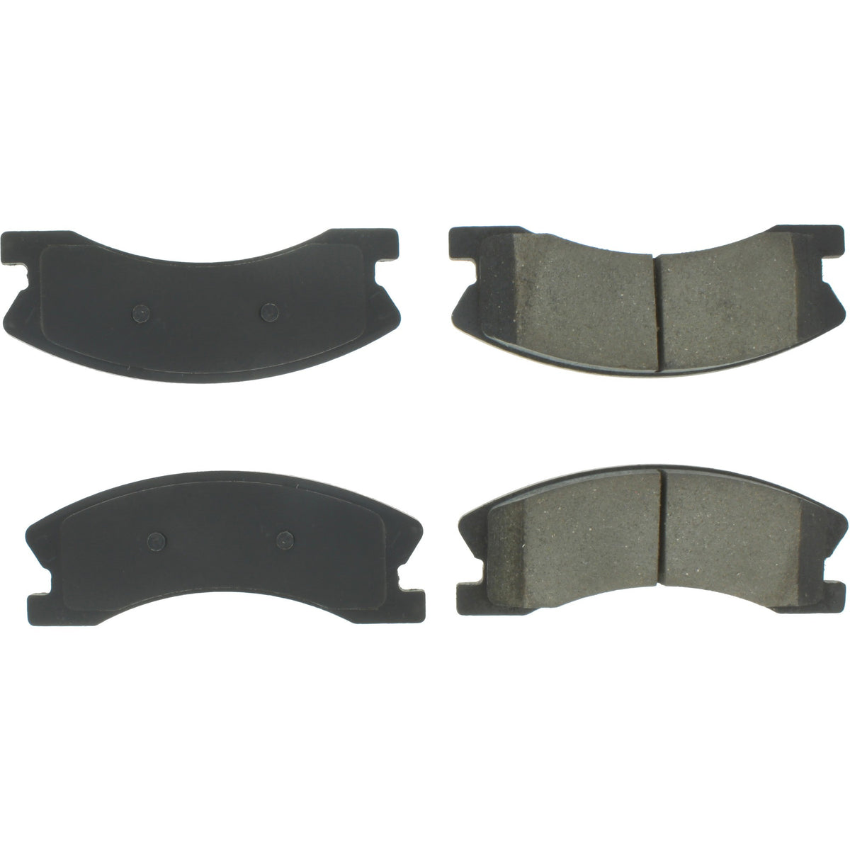 Centric Parts Disc Brake Pad Set with Semi-Metallic compounds 102.09450