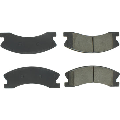 Centric Parts Disc Brake Pad Set with Semi-Metallic compounds 102.09450