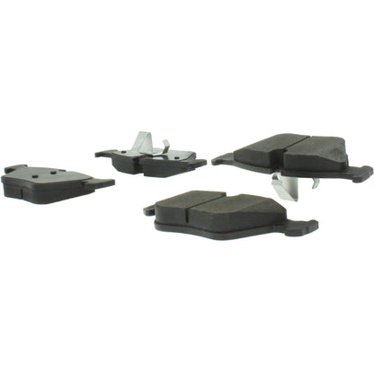 Centric Parts Disc Brake Pad Set Semi-Metallic with Noise Reduction for 102.09460