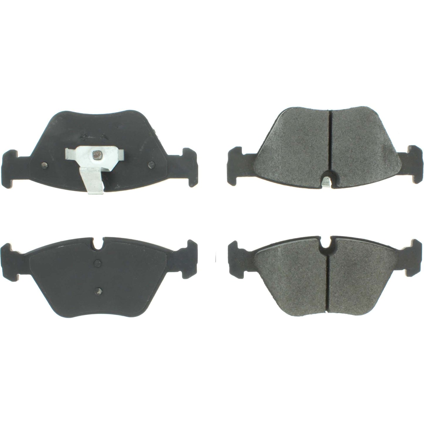 Centric Parts Disc Brake Pad Set Semi-Metallic with Noise Reduction for 102.09460