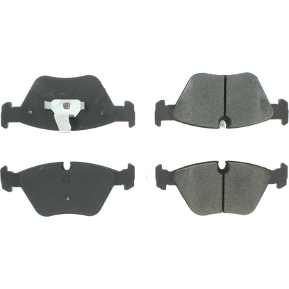 Centric Parts Disc Brake Pad Set Semi-Metallic with Noise Reduction for 102.09460