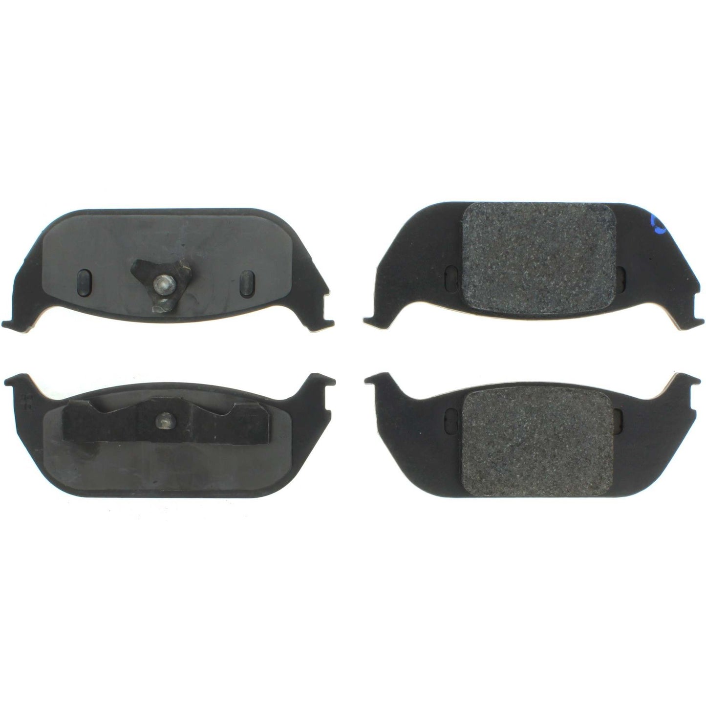 Centric Parts Disc Brake Pad Set with Semi-Metallic compounds 102.09520