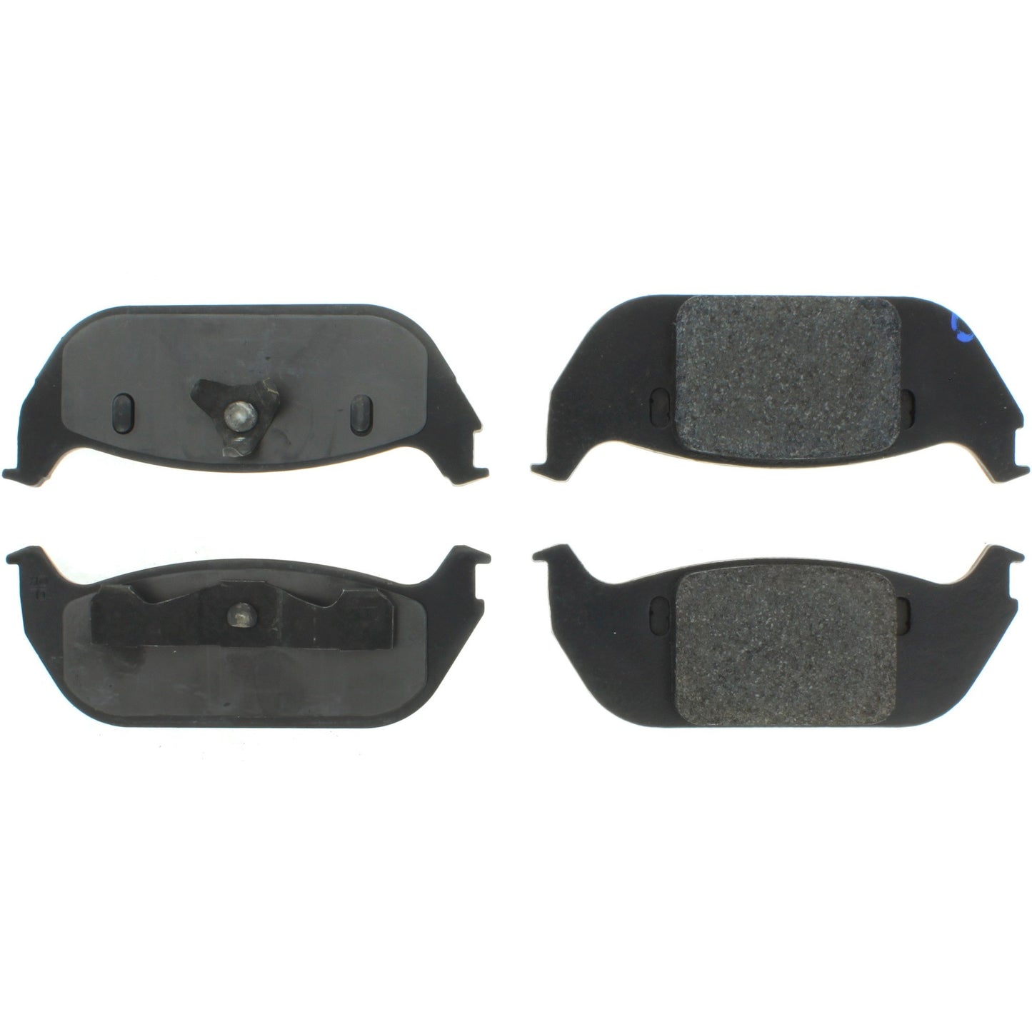 Centric Parts Disc Brake Pad Set with Semi-Metallic compounds 102.09520