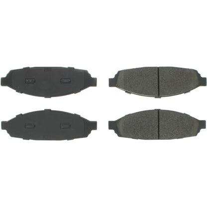 Centric Parts Disc Brake Pad Set with Semi-Metallic compounds 102.09530