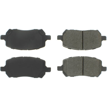 Centric Parts Disc Brake Pad Set with Semi-Metallic compounds
