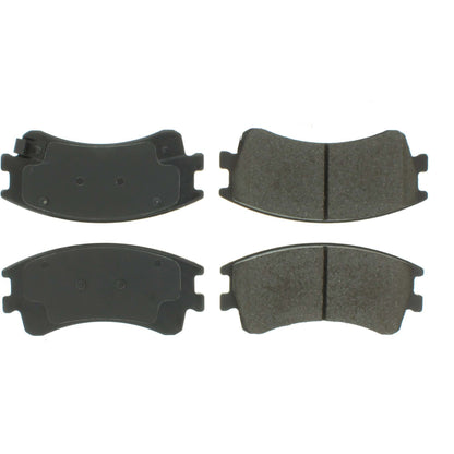 Centric Parts Disc Brake Pad Set with Semi-Metallic compounds 102.09570
