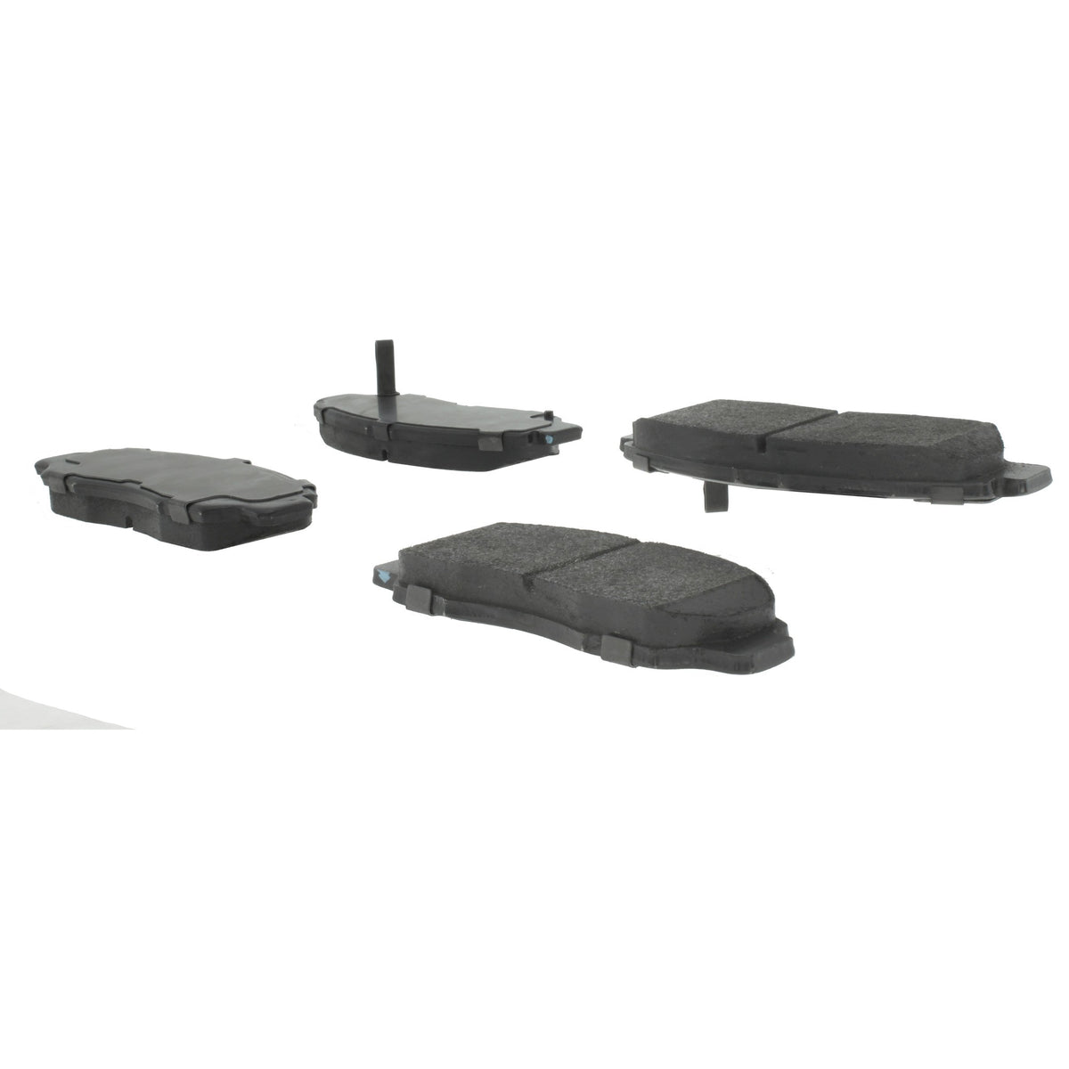 Centric Parts Disc Brake Pad Set Semi-Metallic with Noise Reduction 102.09590