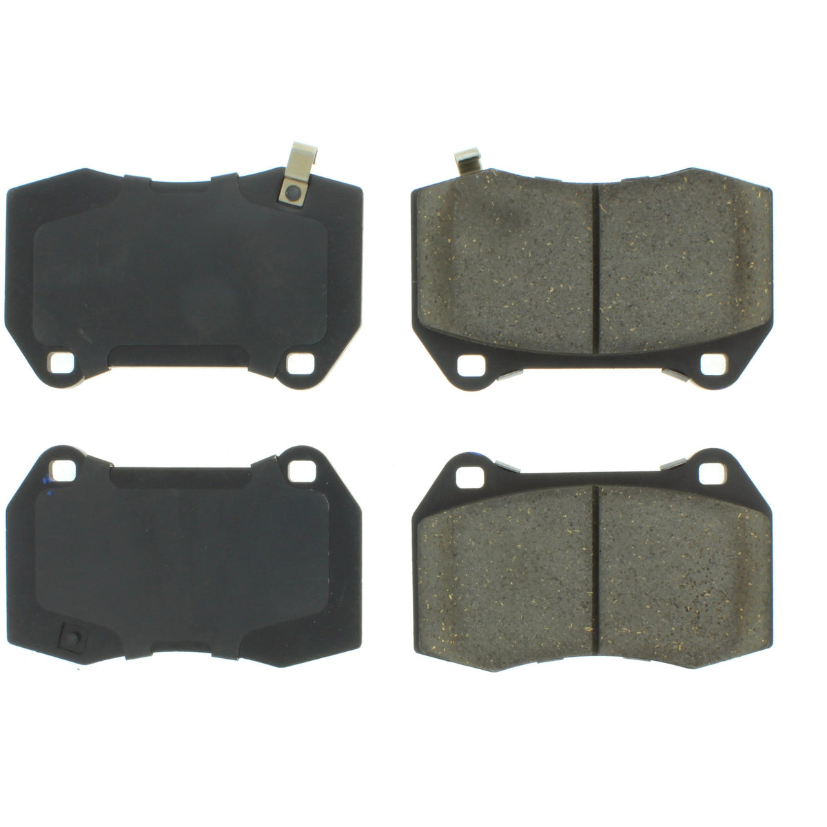 Centric Parts Disc Brake Pad Set Semi-Metallic with Noise Reduction 102.09600