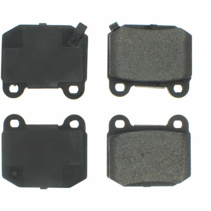 Centric Parts Disc Brake Pad Set with Semi-Metallic compounds 102.09610