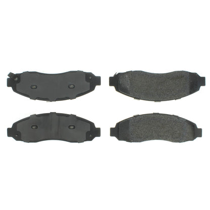 Centric Parts Disc Brake Pad Set Shimmed Semi-Metallic 102.09620