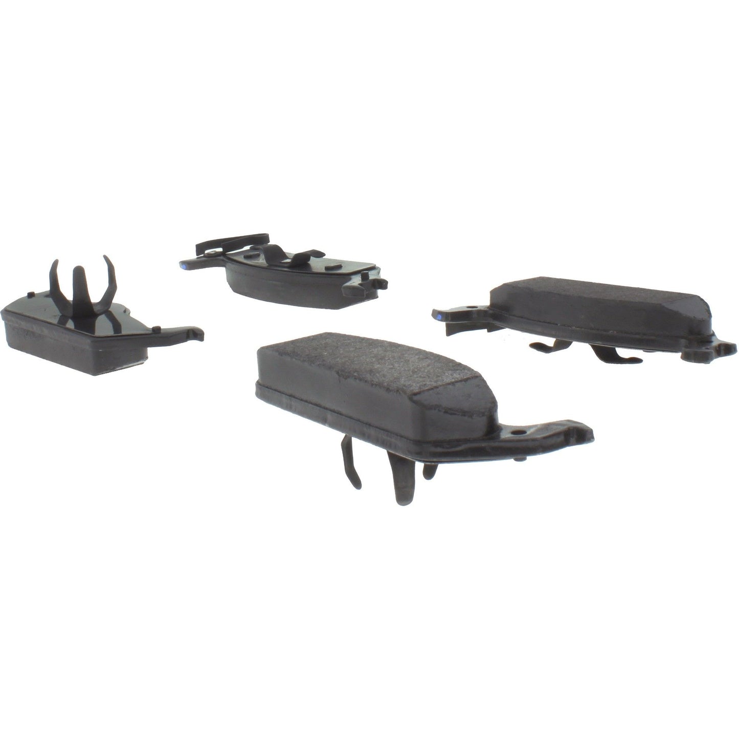 Centric Parts Disc Brake Pad Set Shimmed for Noise Reduction with Semi-Metallic Compounds