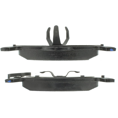 Centric Parts Disc Brake Pad Set Shimmed for Noise Reduction with Semi-Metallic Compounds