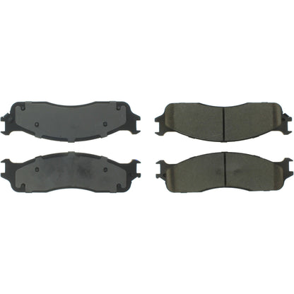 Centric Parts Disc Brake Pad Set with Semi-Metallic compounds 102.09650