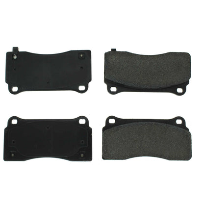 Centric Parts Disc Brake Pad Set with Semi-Metallic compounds 102.09680