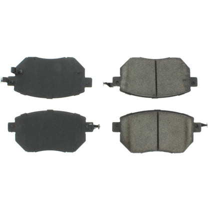Centric Parts Disc Brake Pad Set with Semi-Metallic compounds 102.09690