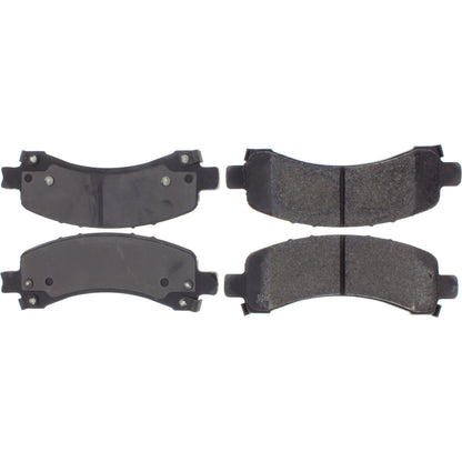Centric Parts Disc Brake Pad Set with Semi-Metallic compounds 102.09741