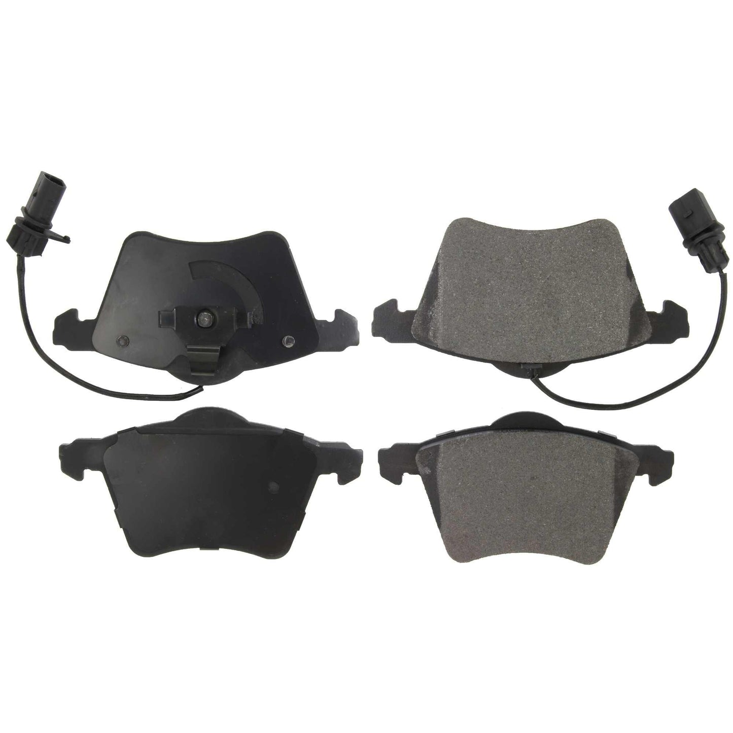 Centric Parts Disc Brake Pad Set Semi-Metallic with Shims for 2001-2003 Volkswagen EuroVan 2002-2008 Sharan 102.09820