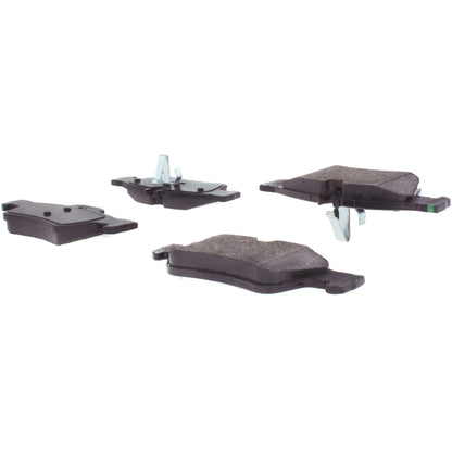 Centric Parts Disc Brake Pad Set Shimmed Metallic with Noise Reduction for 102.09860
