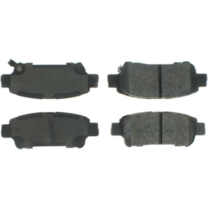 Centric Parts Disc Brake Pad Set Semi-Metallic with Noise Reduction 102.09950