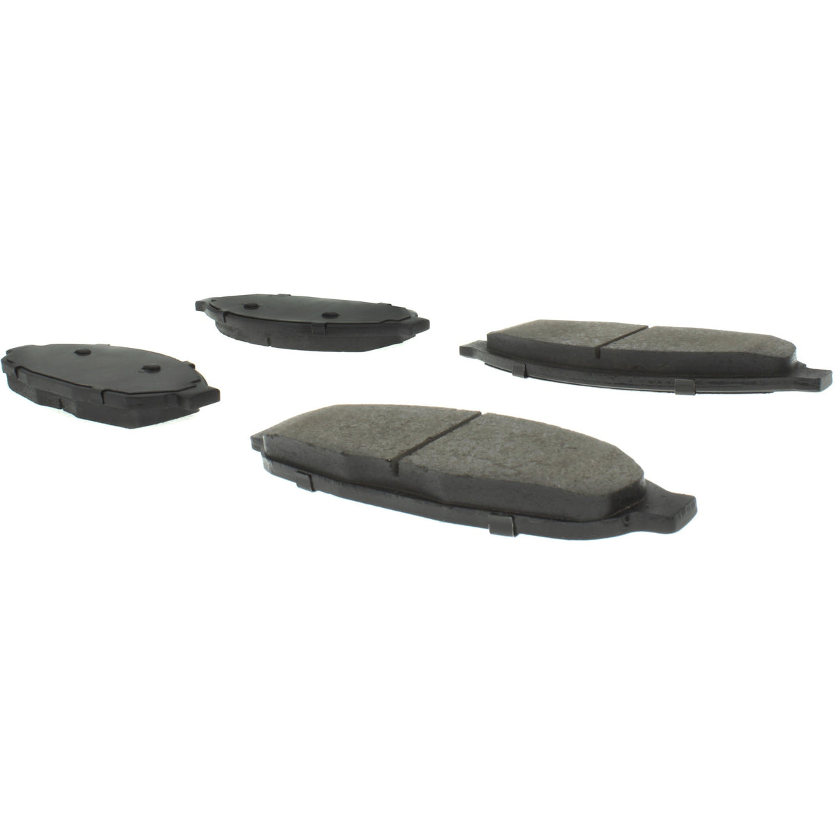Centric Parts Disc Brake Pad Set Shimmed Semi-Metallic for 100% Asbestos and Copper Free Formula 102.09970
