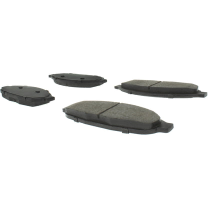 Centric Parts Disc Brake Pad Set Shimmed Semi-Metallic for 100% Asbestos and Copper Free Formula 102.09970