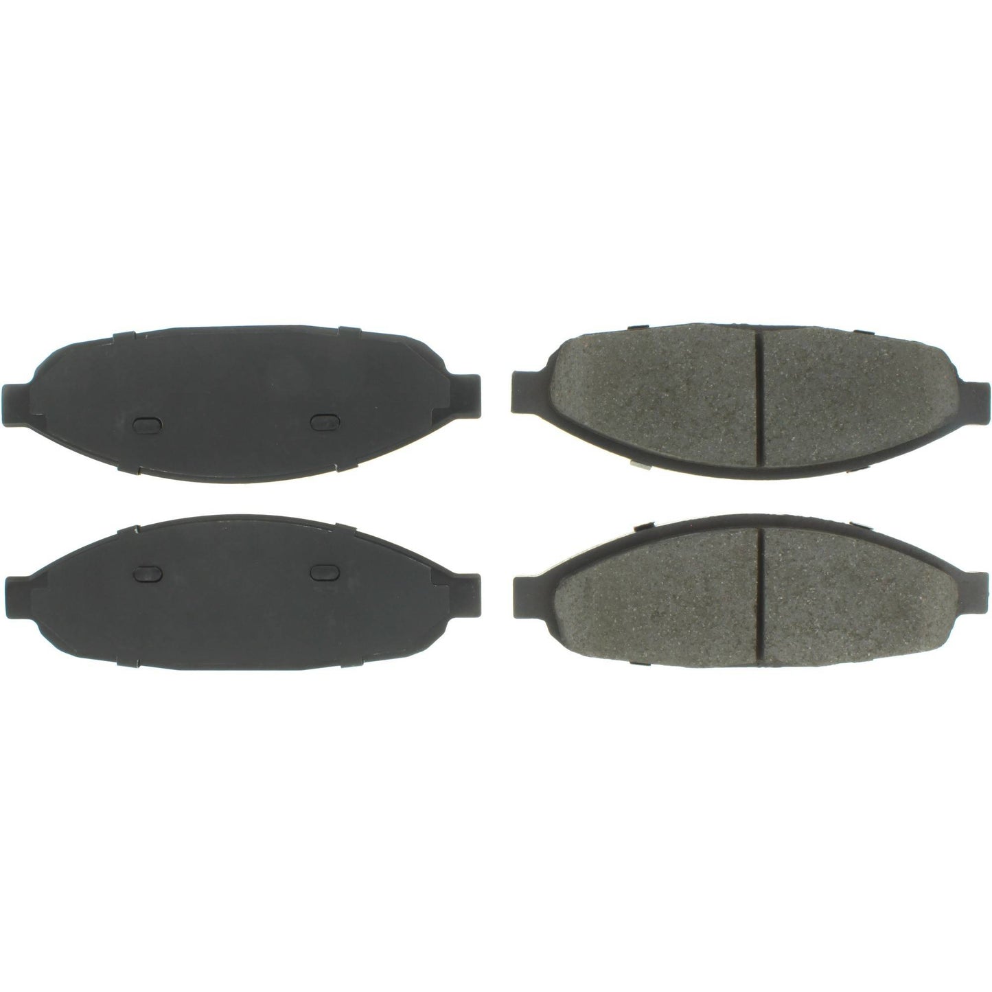 Centric Parts Disc Brake Pad Set Shimmed Semi-Metallic for 100% Asbestos and Copper Free Formula 102.09970